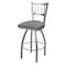 Holland Bar Stool Co OD810 Contessa Stainless Steel 36 Swivel Outdoor Bar Stool with Breeze Sidewalk Seat OD81036SSOD006 - alternate 1